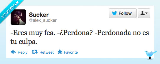 fea,perdonada,culpa,perdona,disculpa,muy,eres