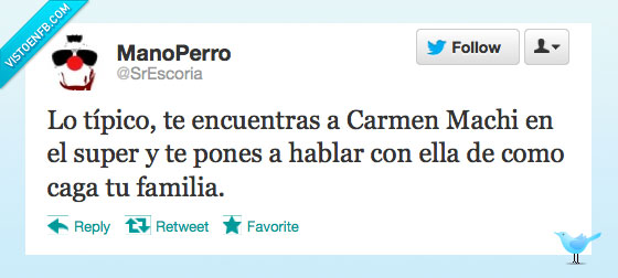 cagar,super,carmen machi,anuncio