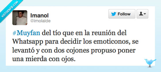 tweet,whatsapp,emoticonos,fan,muy,reunion,ojos,levanta