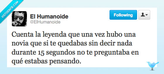 Leyenda,silencio,pensando,novia,twitter,segundo,preguntar