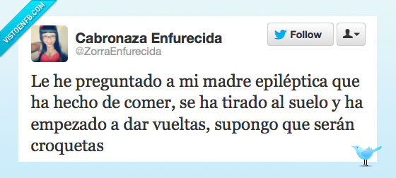 mama epiléptica,croquetas,que ricas,gente zumbá