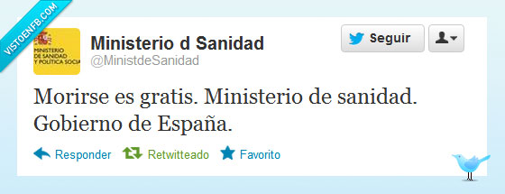 españa,gorbierno,gratis,morir,sanidad