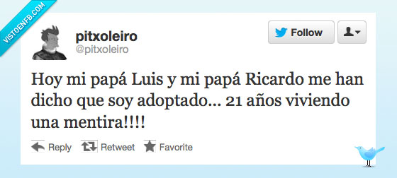 padres,mentira,adoptado,homosexual,hombre,luis,ricardo