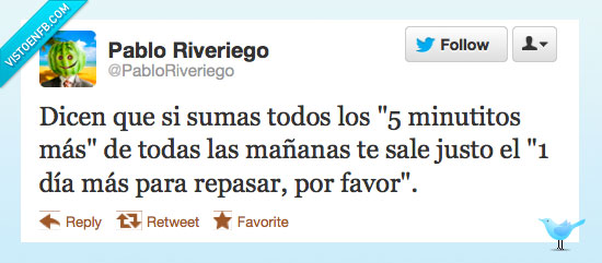 tiempo,5minutos,repasar,dormir,exámenes