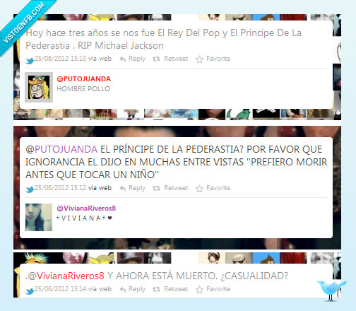 twitter,michael jackson,respuestas