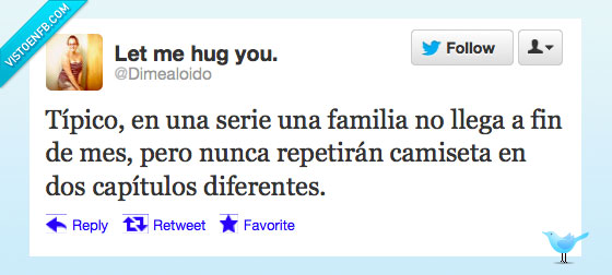 familia,serie,pobres,camisetas,nuevas,dinero