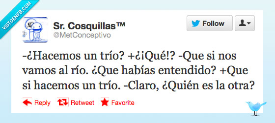 trío,río,facepalm,la otra