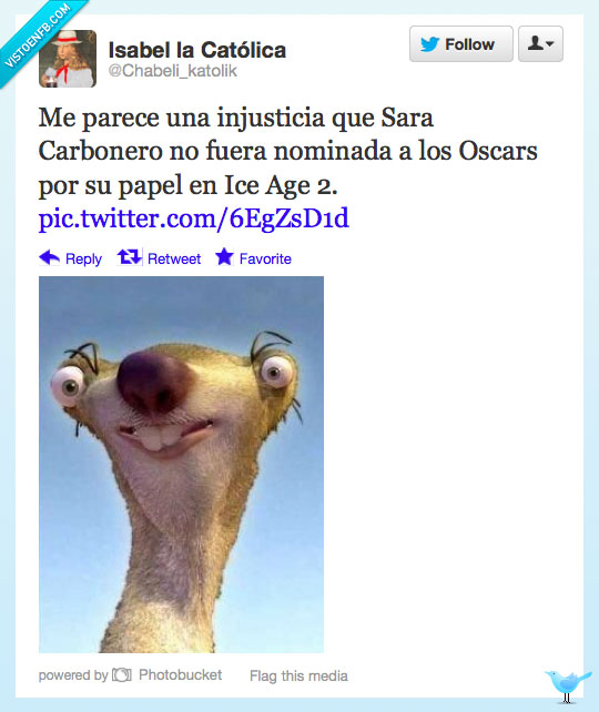 Sara,Parecidos Razonables,Ice Age