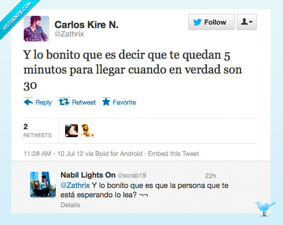 minutos,twitter,tardones,hora,Fail