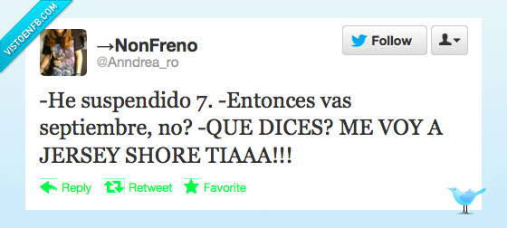 jersey shore,tia,me voy,suspenso,suspender,suspendida