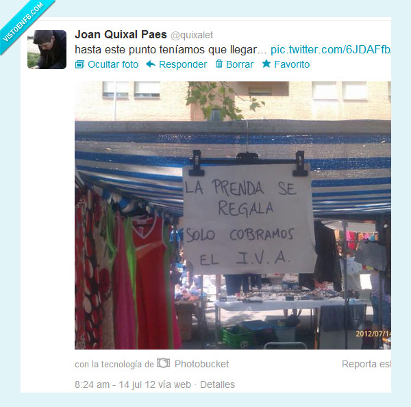 ropa,regalar,iva,mercadillo