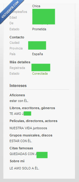 loca,novia,obsesiva,te amo,nuestra vida juntos,acoso,miedo,oligofrénica,novia obsesiva