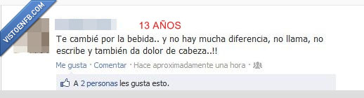 cria,13 años,cabeza,dolor,escribe,llama,diferencia,bebida,cambie
