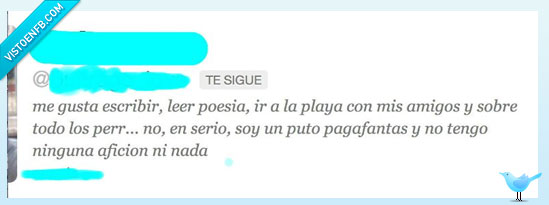 Dios,Amo,Señor,Pagafantas,bio,twitter