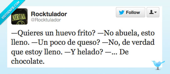 pero helado si que quiero,abuela,helado,no quiero más