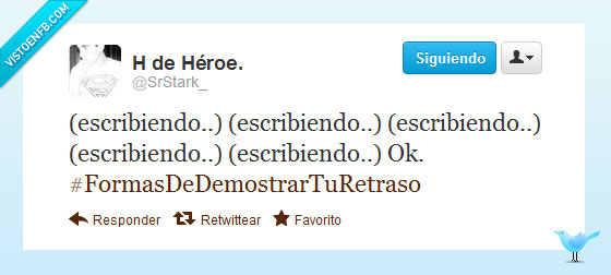 Retraso,OK,escribiendo,whatsapp