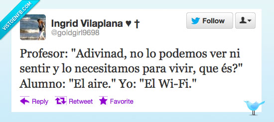 sentir,ver,profesor,wifi,aire
