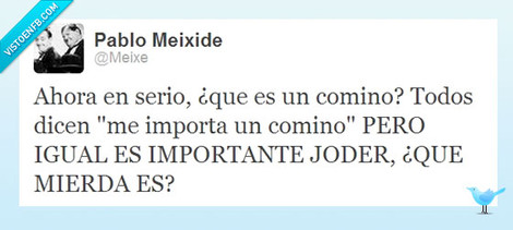 Vef Visto En Las Redes Me Importa Un Comino Por Meixe