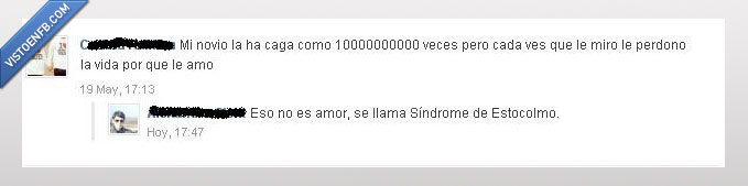novio,caga,veces,perdono,perdonar,amor,sindrome,estocolmo