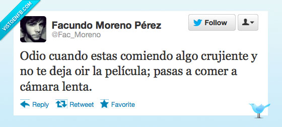 pelicula,television,lento,comer,ruido,crujiente,comida