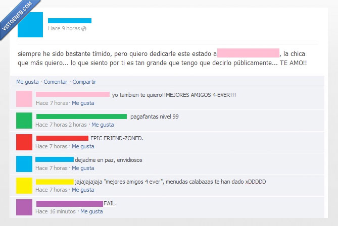 te quiero,pagafantas,friendzone,mejores amigos