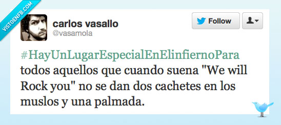 queen,rock,twitter,palmada,dos