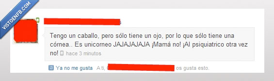 cornea,loco,unicorneo,caballo,ojo,psiquiatra