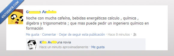 trigo,novia,ingeniero químico,estudio,calculo