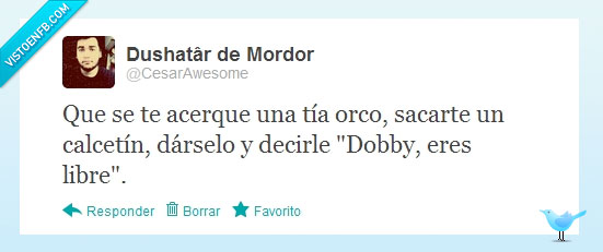 Orcos,Dobby,Calcetín,libre