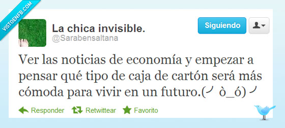 economía,noticias,Rajoy,bajo un puente,carton,caja,Crisis