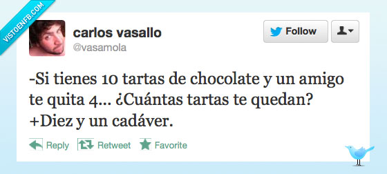 mates,matemáticas,cuentas,twitter,10,4,cadaver,suma,resta,tarta