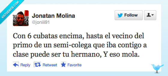 cubatas,desconocidos,fiesta,amistad,alcohol,hermano,vecino,primo,colega,cubata,borrachera,borracho