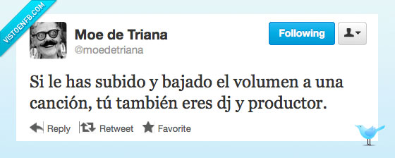 volumen,bajar,subir,productor,Moe de Triana,Dj,cancion