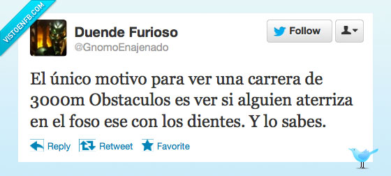 caer,Obstaculos,Carrera,Morrada en la ría,JJOO,foso,diente