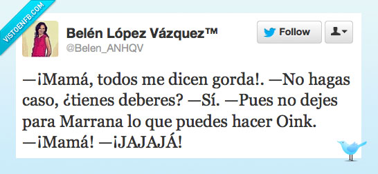 gorda,madre,cerdo,deberes,oink,marrana,cerda,indirecta