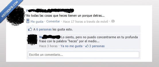 heces,facebook,estado,haces,profundo,jodestados,concentrar,medio