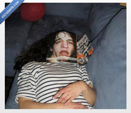 chico,cara,revista,foto,chica,feo,ilusion,pelo,hermana