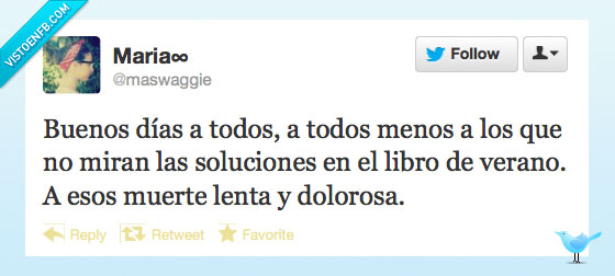 verano,deberes,buenos,días,twitter