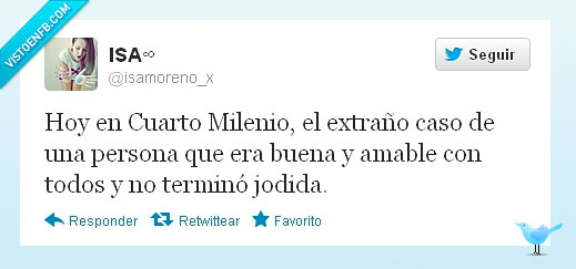 cuarto milenio,personas,amables,desinteresadas