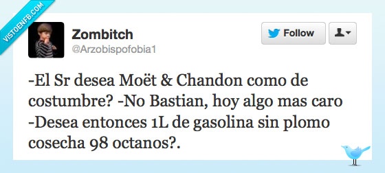 Gasolina,precio,champagne,caro,plomo,cosecha,dineral