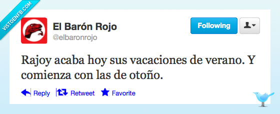 elbaronrojo,Rajoy,vacaciones,verano,otoño