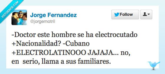 nacionalidad,electrolatino,cubano,cuba,doctor,electrocutado,familiar,muerto