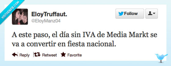 media markt,dia sin IVA,IVA,España,Twitter