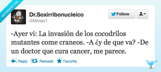 cocodrilos.,cancer,película