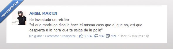 Angel,Martin,Refran,Despierta,Dios,Ayuda
