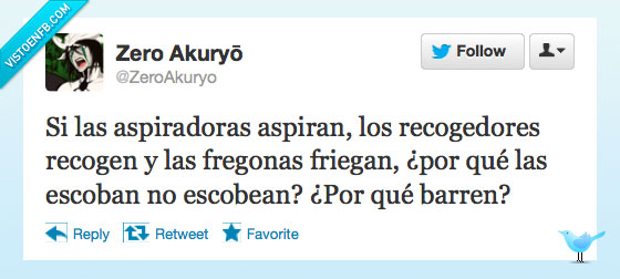 escoba,aspiradora,recogedor,lógica,locura,barrer,escobea,fregona