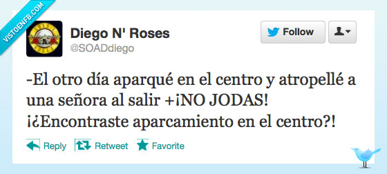 aparcamiento,centro,señora,coche,twitter,atropellar,atropelle,salir