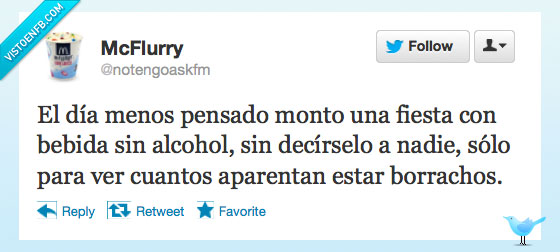 twitter,borrachos,fiesta,hacer,ver,alcohol,mentira,engaña