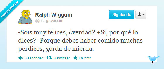 felicidad,perdices,gorda,comer,feliz