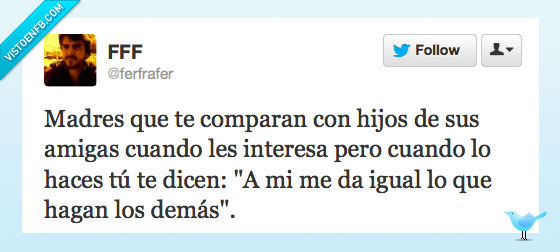 madres,comparan,hijo,amiga,interesa,da igual